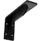 Ekena Millwork Embrey Steel Bracket, Powder Coated Black 2"W x 8"D x 4 1/4"H BKTM02X08X04EBPBL - alternate 1